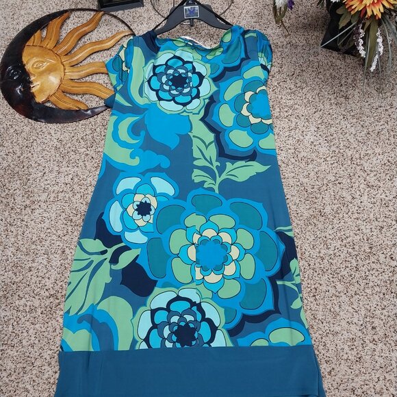 3134 Size 16 A A Studio Retro Looking Shift Dress - Picture 3 of 4